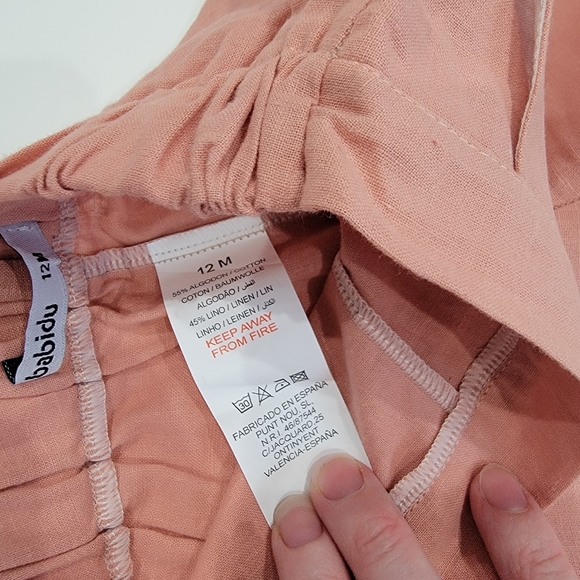 12M Babidu Spanish shirt and short Set - Picture 6 of 7